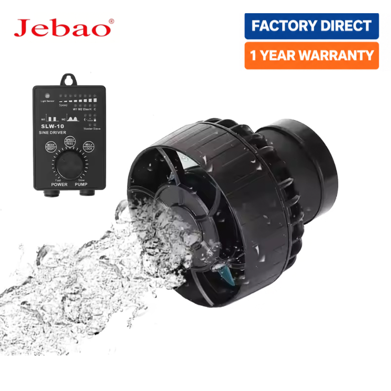 Saltwater Tank - Jebao Jecod SLWシリーズ手動制御式定速対応SINEアクアリウムウェーブメーカーポンプ（淡水・海水魚水槽用）