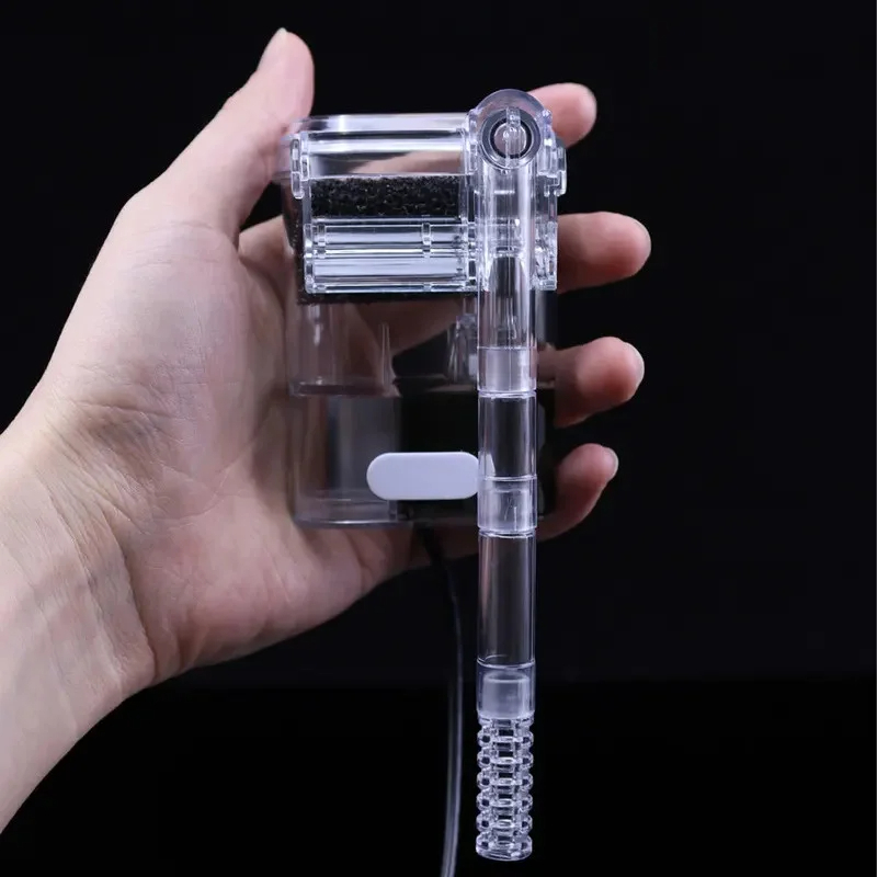 Reef Tank Filter - 新しい水槽用吊り下げフィルター、ミニフィルター、USB、2.5W、250H/L、30cm未満の水槽、水族館に適しています