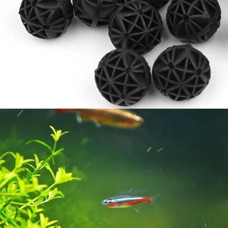 50個入り 16mm アクアリウム用バイオフィルターボール  - Marine Fish Tank のレビューと価格