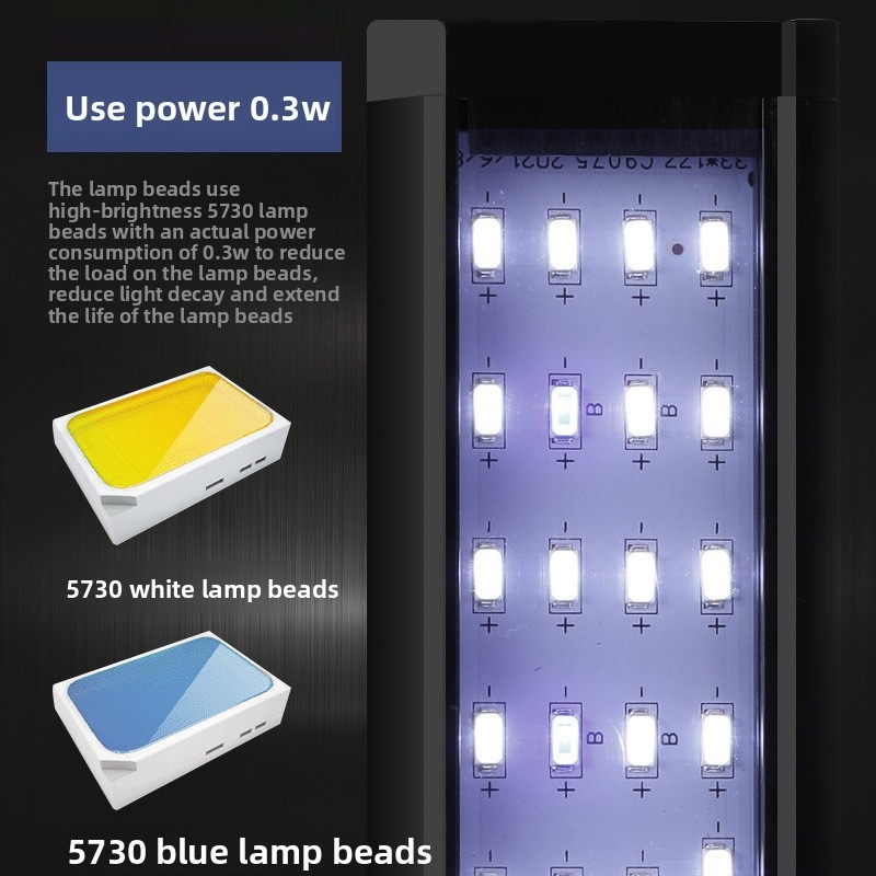 プロ仕様LED水槽ライト - 植物水槽用高輝度クリップ式ラン - Reef Lighting のレビューと価格