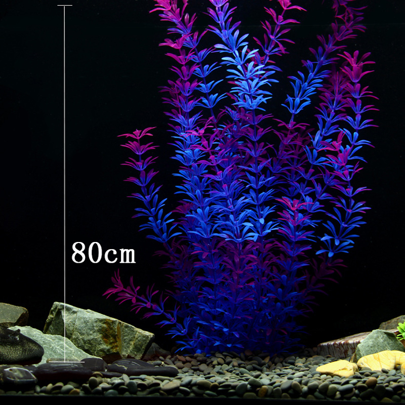 100cmのトロピカルプラント、大型人工水草、水中植物、ソフ - Marine Fish Tank のレビューと価格
