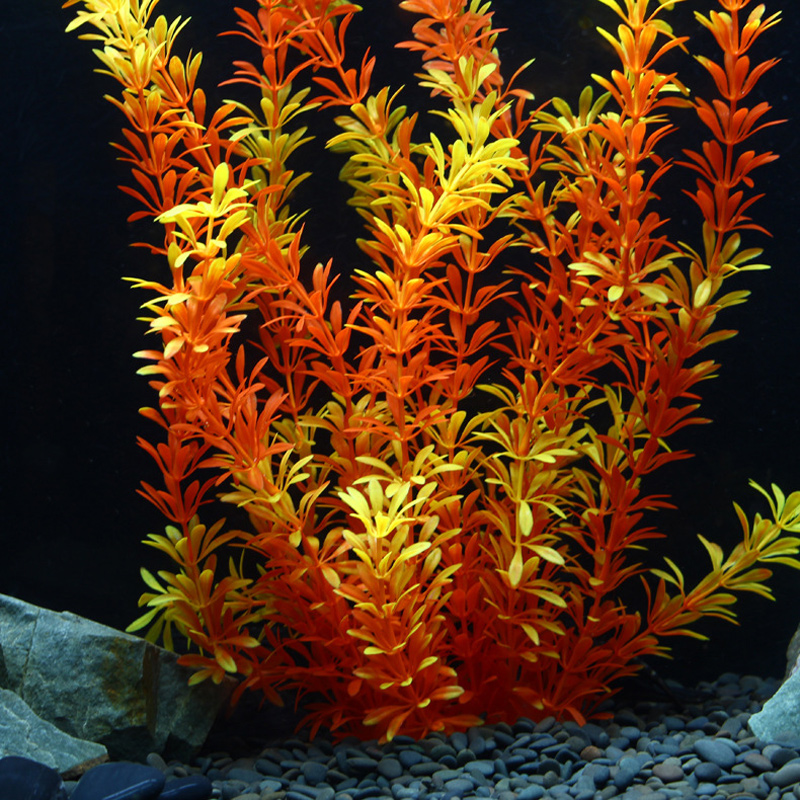 100cmのトロピカルプラント、大型人工水草、水中植物、ソフ - Marine Fish Tank のレビューと価格