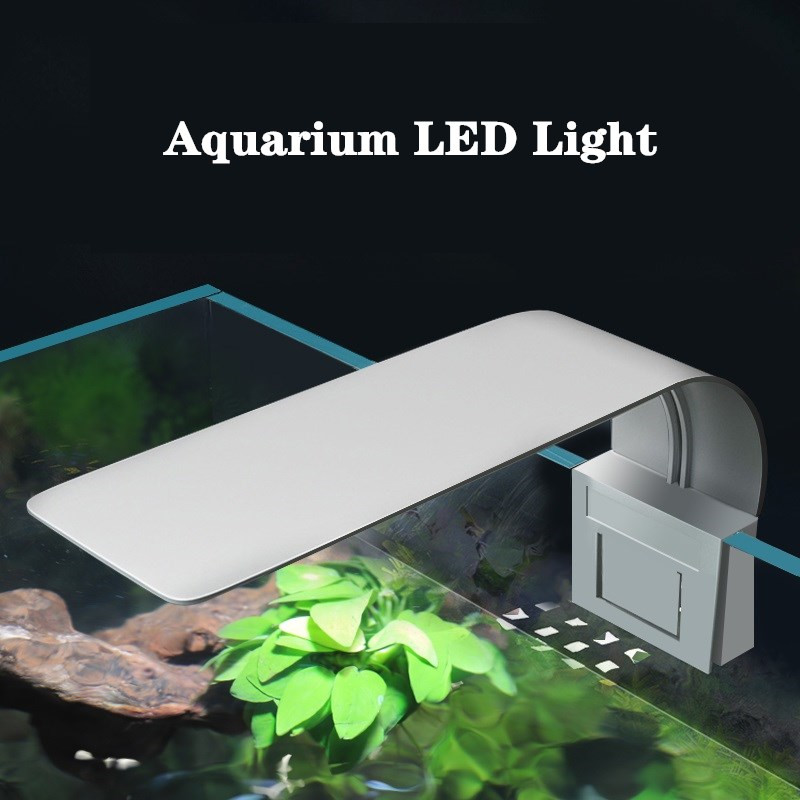 超薄型LED防水クリップ式植物育成ライト、水槽用淡水ランプ（ - Reef Lighting のレビューと価格