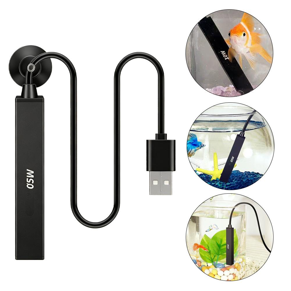 ミニ USB 水族館ヒーター 5V 自動定温加熱ロッド小型水 - Marine Aquarium のレビューと価格