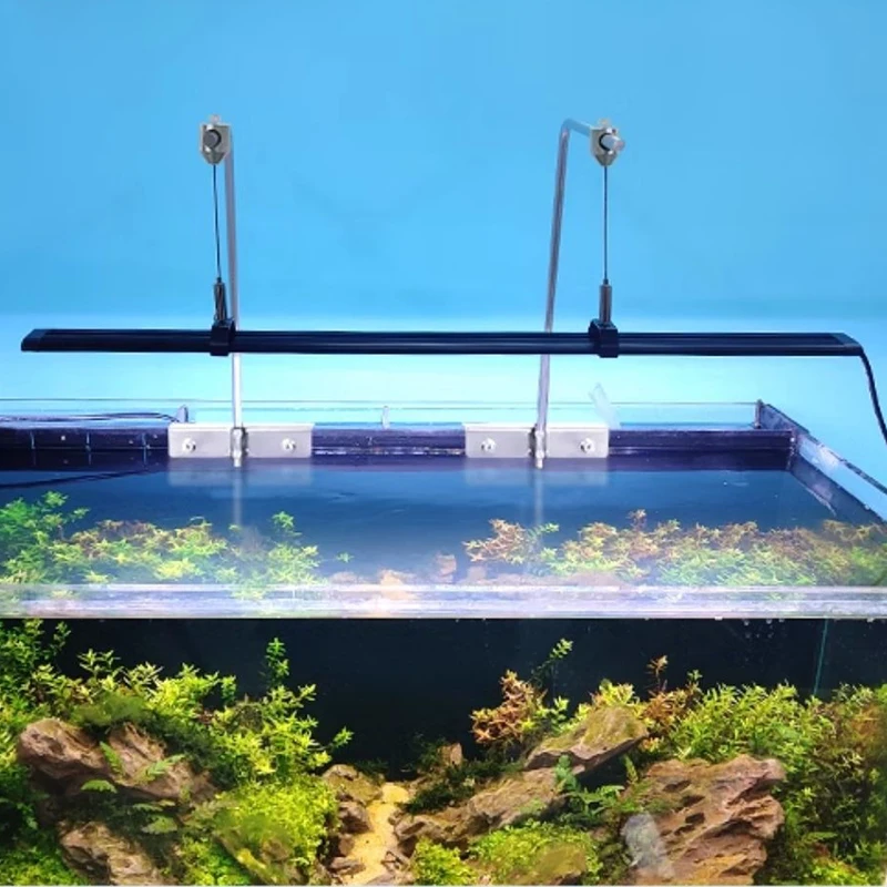 水族館スタンド,2個,水槽ライトホルダー,ユニバーサル,調整 - Reef Lighting のレビューと価格