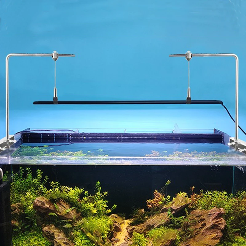 水族館スタンド,2個,水槽ライトホルダー,ユニバーサル,調整 - Reef Lighting のレビューと価格
