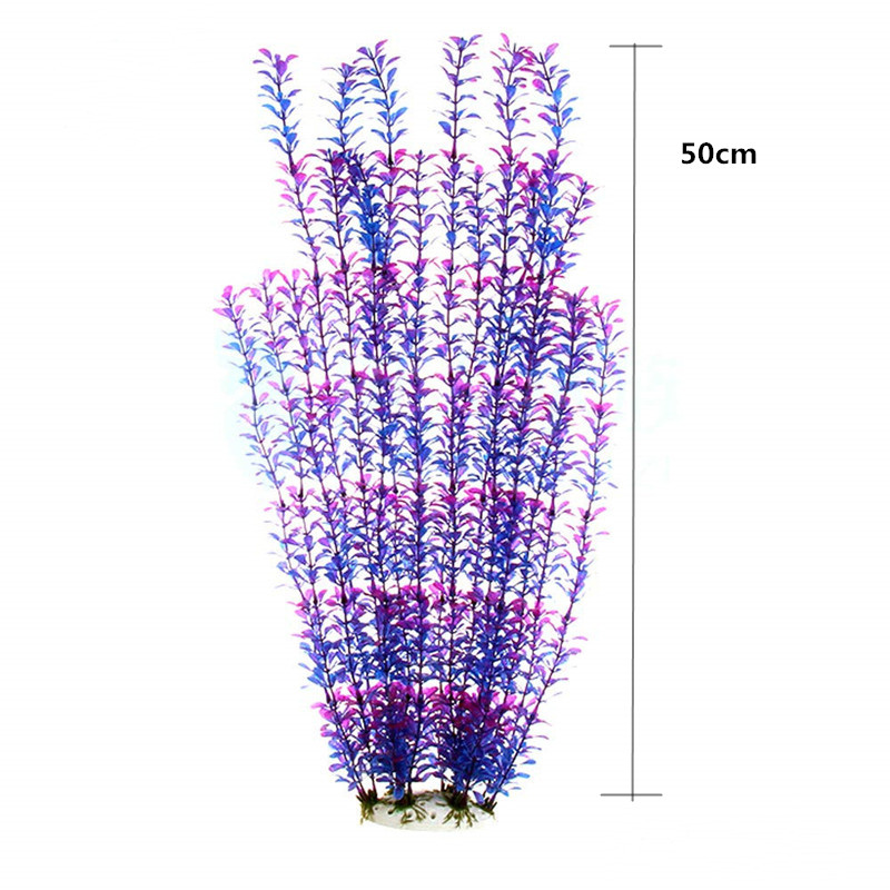 人工水槽50cm,珍しい植物,水族館,偽の竹の葉,水草,プラ - Marine Fish Tank のレビューと価格