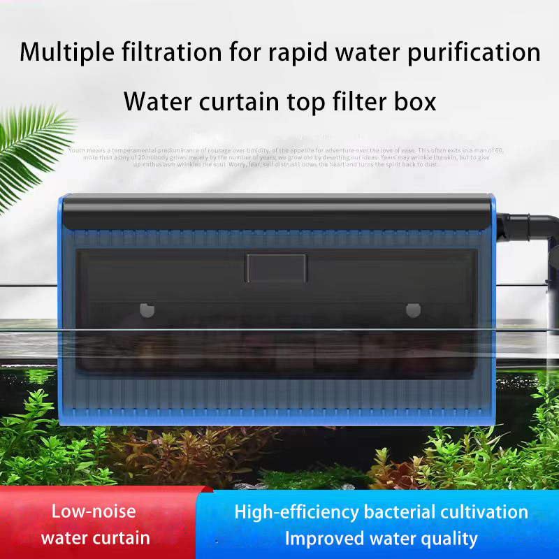 水槽フィルターボックス無料水フィルター小型ドリップ壁掛けフィ - Reef Tank Filter のレビューと価格