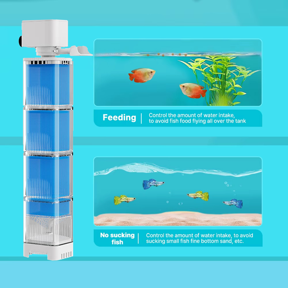 水族館フィルターポンプ水槽水中サイレント空気酸素エアレーター - Reef Tank Filter のレビューと価格