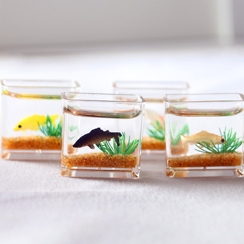家の装飾、ドールハウス、装飾用おもちゃ、ドール水槽、ドールハ - Marine Fish Tank のレビューと価格