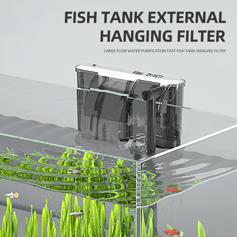 110V 220V 水族館フィルター 壁掛け水槽フィルター  - Reef Tank Filter のレビューと価格