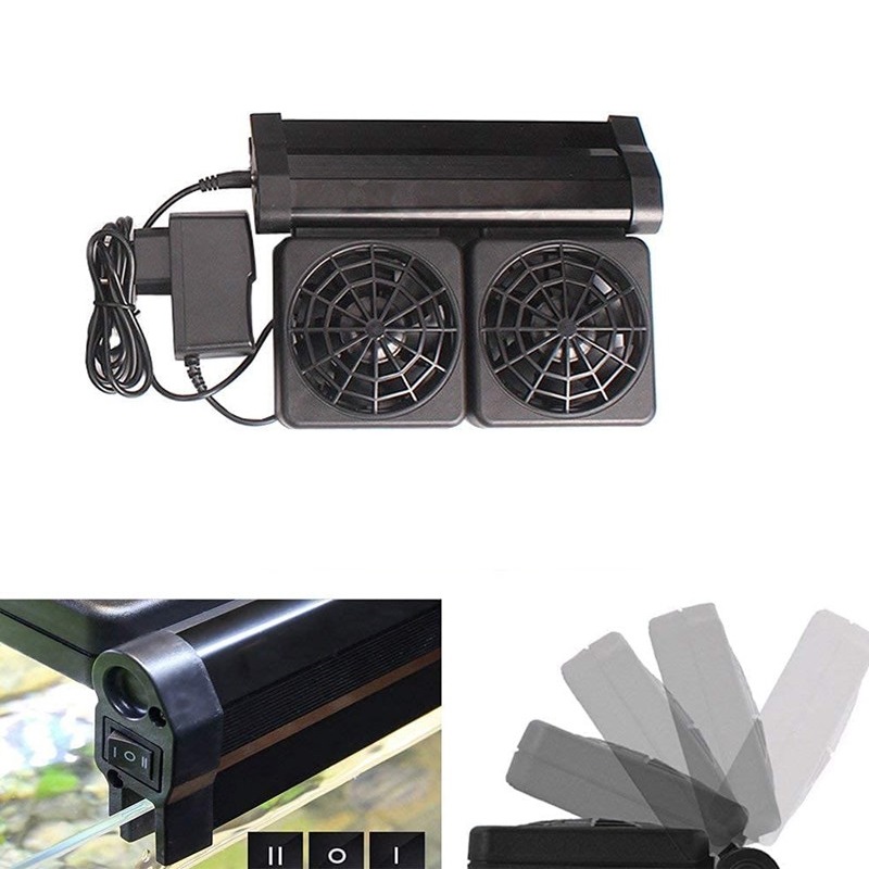 1/2/3/4台の水槽ファンチラー、水温制御機能付き魚タンク - Saltwater Tank のレビューと価格